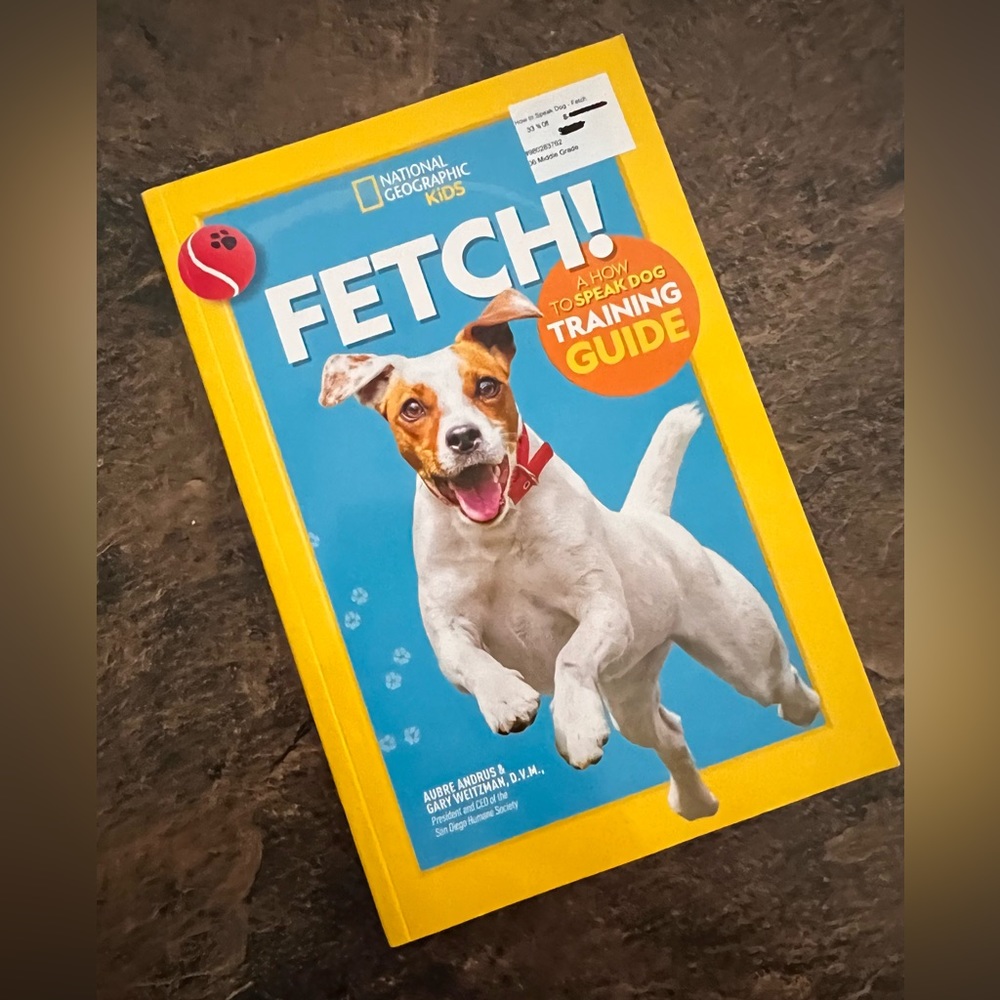 Dog training book